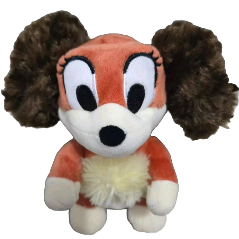 Lady 6" Plush Disney Lady And The Tramp Disney Store Stuffed Animal